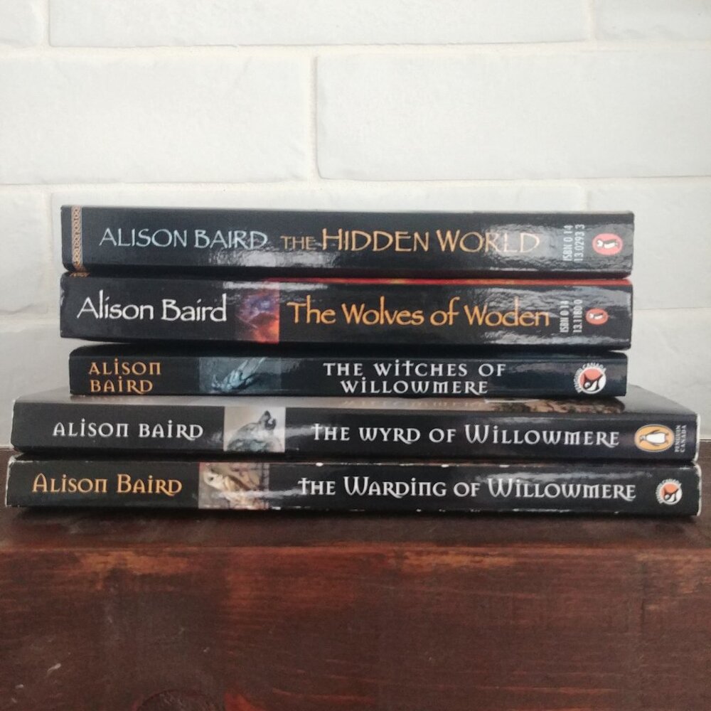 Alison Baird 5 book bundle Y2K young adult witchy themed Canadian